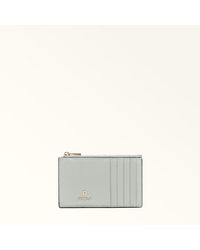 Furla - Camelia Card Case Color Cristallo D Textured Leather - Lyst