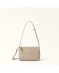 Furla - Talia Crossbody Linen Nappa Leather - Lyst