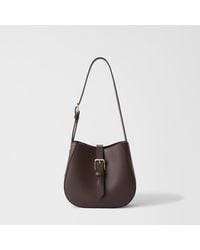 Furla - Dora Bucket Bag Cioccolato Sidney Calf Leather - Lyst