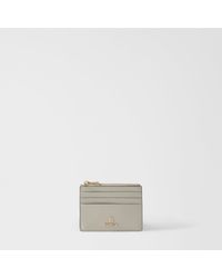Furla - Camelia Card Case Stone Textured Leather - Lyst
