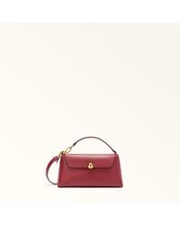 Furla - Sfera Soft Shoulder Bag Ciliegia D Nappa Leather - Lyst