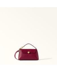 Furla - Sfera Soft Mini Bag Rododendro Nappa Leather - Lyst