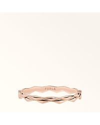Furla - Mionido Bangle Color Oro Metal - Lyst