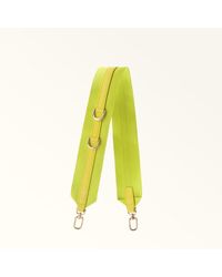 Furla - Fiona Shoulder Strap Toni M Ribbon Fabric + Sidney Calf Leather - Lyst