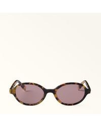 Furla - Sunglasses Havana Acetate - Lyst
