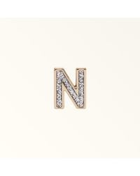 Furla - And I Charm Metall + Glitzer-Emaille Damen - Lyst