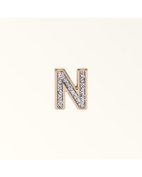Furla - And I Charm Metallo + Smalto Con Glitter Donna - Lyst