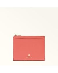Furla - Camelia Card Case Aperitivo Textured Leather - Lyst