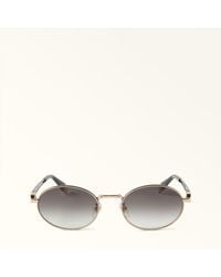 Furla - Sunglasses Nero Metal - Lyst