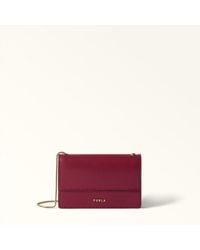 Furla - Lia Card Case Rododendro Sidney Calf Leather - Lyst