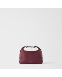 Furla - Tonie Shoulder Bag Xl Apple Ares Soft Textured Leather - Lyst