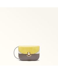 Furla - Sfera Crossbody Mini Mudec Elaphe Lux Leather + Soft Calf Leather - Lyst