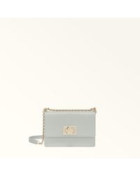 Furla - 1927 Crossbody Mini Color Cristallo D Textured Leather - Lyst