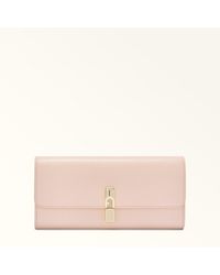 Furla - Iride Continental Wallet Dusty Textured Leather - Lyst