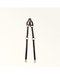 Furla - Fiona Shoulder Strap Cioccolato Sidney Calf Leather - Lyst