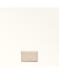 Furla - Camelia Card Case Ballerina I Textured Leather - Lyst