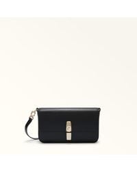 Furla - Iride Borsa A Tracolla Pelle Stampata Donna - Lyst