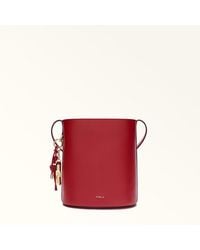 Furla - Roxie Bucket Bag M1 Textured Leather - Lyst