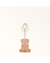 Furla - Allegra Schlüsselanhänger Cipria Transparentes Plexiglas Damen - Lyst