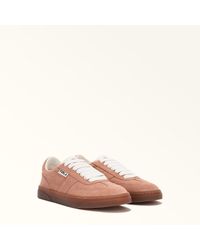 Furla - Step Sneakers Suede + Smooth Leather - Lyst
