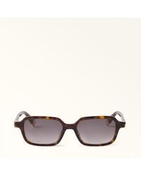 Furla - Sunglasses Dark Havana Acetate - Lyst