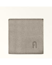 Furla - Delizia Scarf Vaniglia Lurex Wool Blend + Strass - Lyst