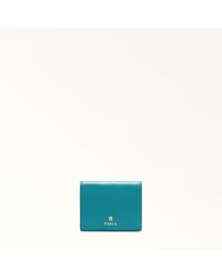 Furla - Camelia Compact Wallet Amatore Textured Leather - Lyst