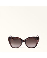 Furla - Sunglasses Havana Acetate - Lyst