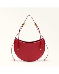Furla - Moonstone Shoulder Bag M1 Sidney Calf Leather - Lyst