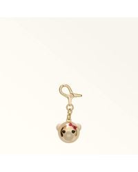 Furla - Hashtag Charm Toni Metal + Enamel - Lyst