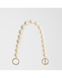 Furla - My Bag Handle Panna Pearl Effect Resin - Lyst