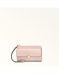 Furla - Sfera Card Case Dusty Calf Leather - Lyst