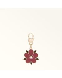 Furla - Hashtag Charm Rubino Metal + Enamel - Lyst