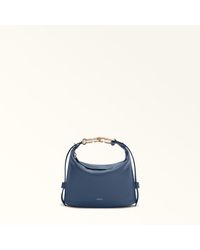Furla - Nuvola Mini Sac Mediterraneo Cuir De Veau Claris Lux Femme - Lyst