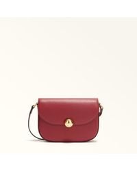 Furla - Moonlight Crossbody Ciliegia D Night Calf Leather - Lyst
