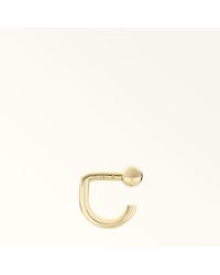 Furla - Mianuvola Earcuff Color Oro Metal - Lyst
