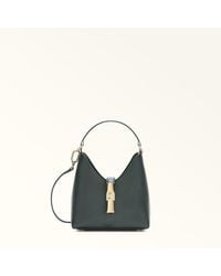 Furla - Iride Mini Bag Deep Textured Leather - Lyst