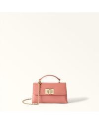 Furla - 1927 Borsa Mini Rosewood Pelle Stampata Donna - Lyst
