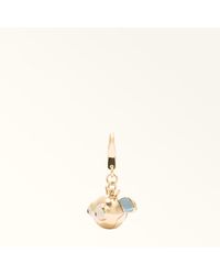 Furla - Hashtag Charm Toni Cirro Metall + Glanzlack Damen - Lyst