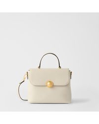 Furla - Moonlight Top Handle Panna Night Calf Leather - Lyst