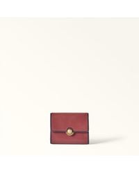 Furla - Sfera Compact Wallet Apple Bicolor Sidney Calf Leather - Lyst