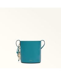 Furla - Roxie Bucket Bag Amatore Textured Leather - Lyst