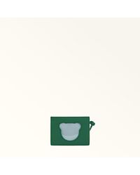 Furla - Allegra Card Case Botanical Sidney Calf Leather - Lyst