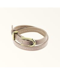 Furla - Buckle Bracelet Ballerina I Cuir De Veau + Métal Femme - Lyst