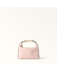 Furla - Tonie Shoulder Bag Xl Anemone Ares Soft Textured Leather - Lyst