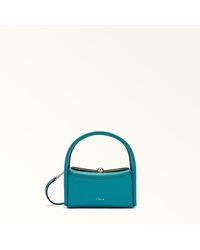 Furla - Nicole Boston Bag Amatore Night Calf Leather + Sidney Calf Leather - Lyst