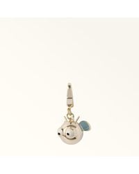 Furla - Hashtag Charm Toni Cirro Metal + Enamel - Lyst