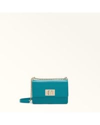Furla - 1927 Crossbody Mini Amatore Textured Leather - Lyst