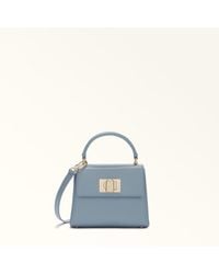 Furla - 1927 Borsa A Mano Mini Celestial Pelle Stampata Donna - Lyst
