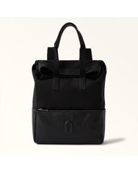 Furla - Urban Backpack Nero Nylon - Lyst